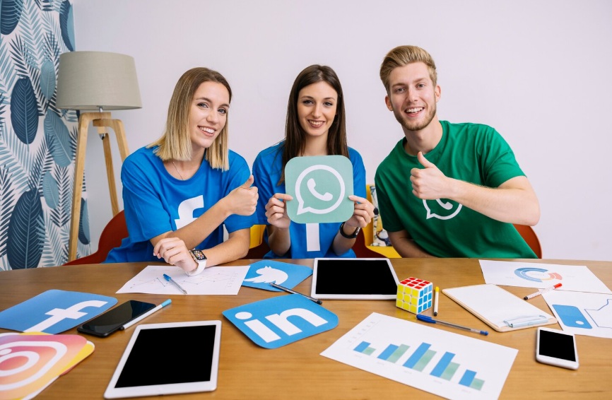 redes sociales en Bogotá